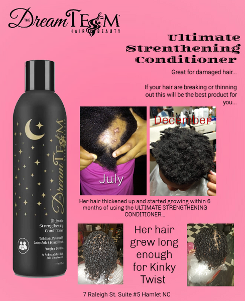 Her Damaged Hair Thickened Up & Grew Within 6 Months!!!